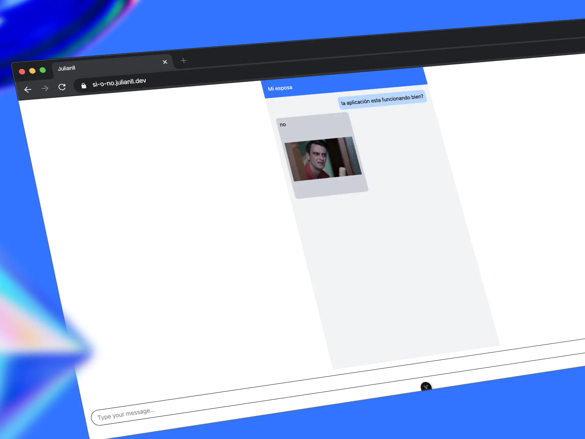 Si o no ? - Aplicación de toma de decisiones